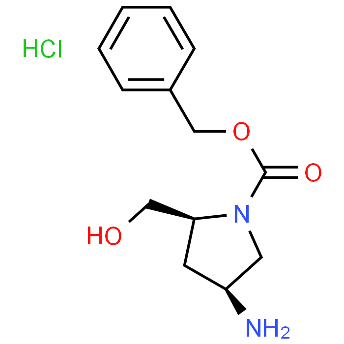 (2S,4S)-1-Cbz-2-Hydroxymethyl-4-aminopyrrolidine hydrochloride