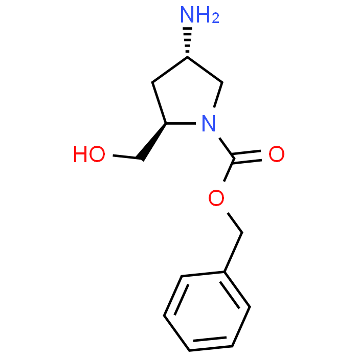 (2R,4S)-Benzyl 4-amino-2-(hydroxymethyl)pyrrolidine-1-carboxylate