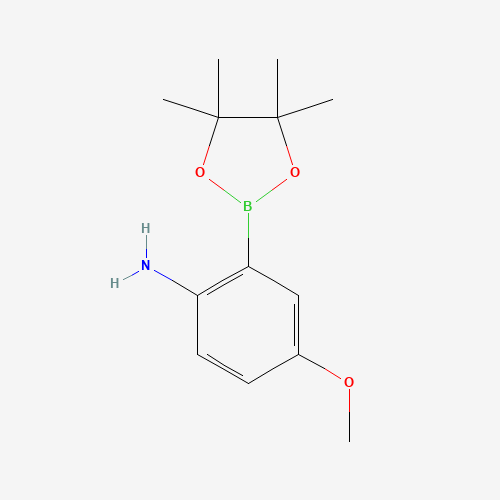 4-Methoxy-2-(4,4,5,5-tetramethyl-1,3,2-dioxaborolan-2-yl)aniline