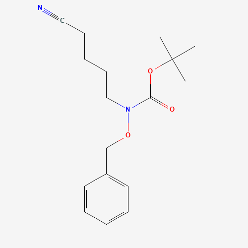 tert-Butyl (benzyloxy)(4-cyanobutyl)carbamate