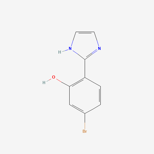 5-Bromo-2-(1H-imidazol-2-yl)phenol