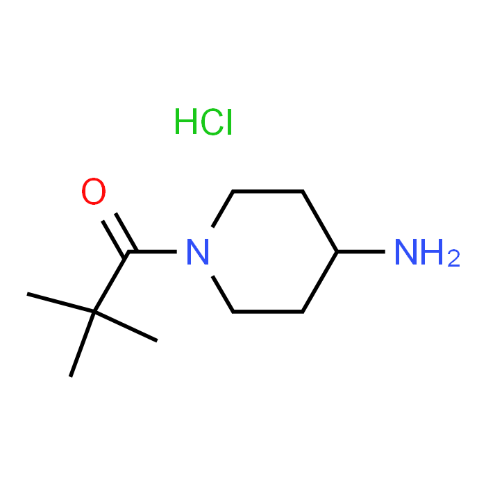 1-(4-Aminopiperidin-1-yl)-2,2-dimethylpropan-1-one hydrochloride