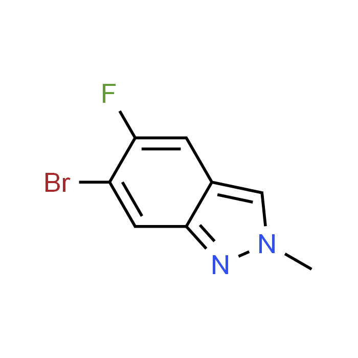 6-Bromo-5-fluoro-2-methyl-2H-indazole