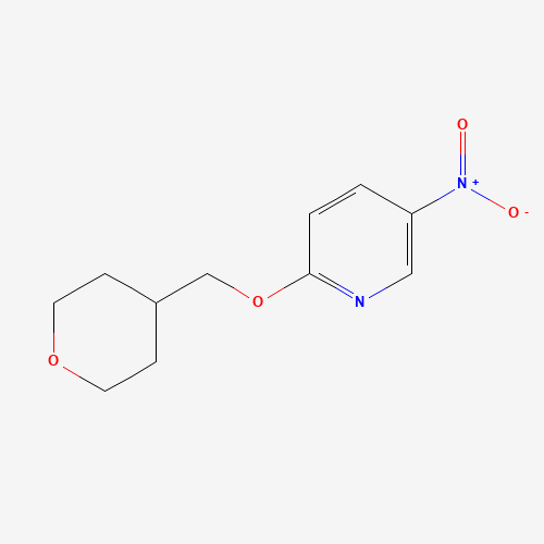 5-Nitro-2-((tetrahydro-2H-pyran-4-yl)methoxy)pyridine