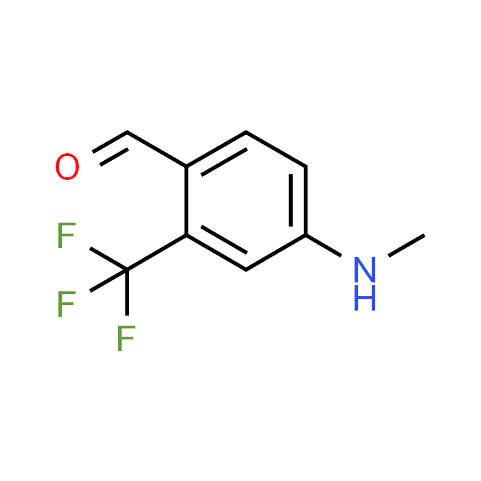 4-(Methylamino)-2-(trifluoromethyl)benzaldehyde