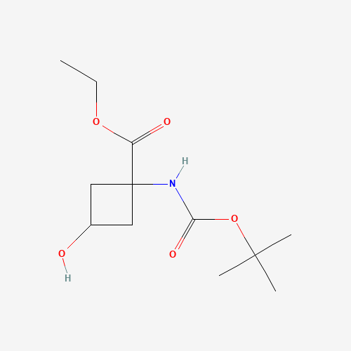 Ethyl cis-1-((tert-butoxycarbonyl)amino)-3-hydroxycyclobutane-1-carboxylate