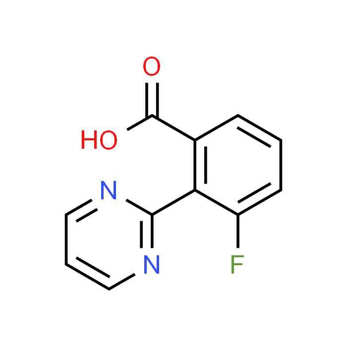 3-Fluoro-2-(pyrimidin-2-yl)benzoic acid - Achmem