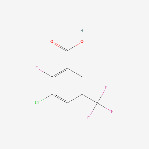 3-Chloro-2-fluoro-5-(trifluoromethyl)benzoic acid