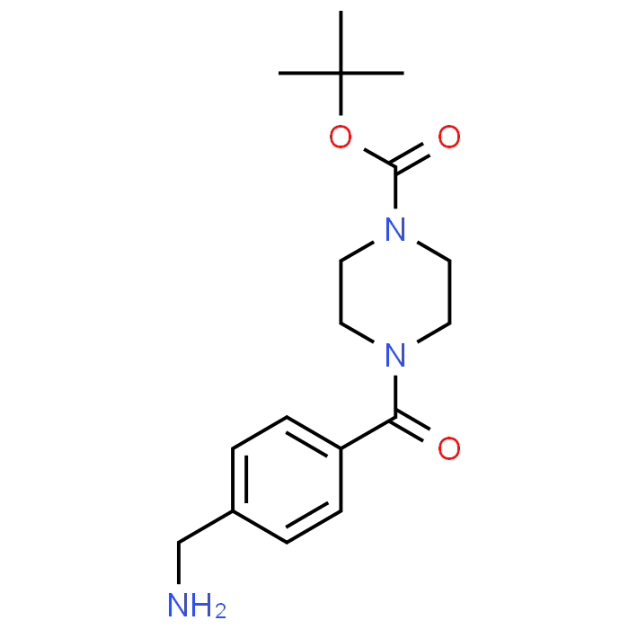 tert-Butyl 4-(4-(aminomethyl)benzoyl)piperazine-1-carboxylate