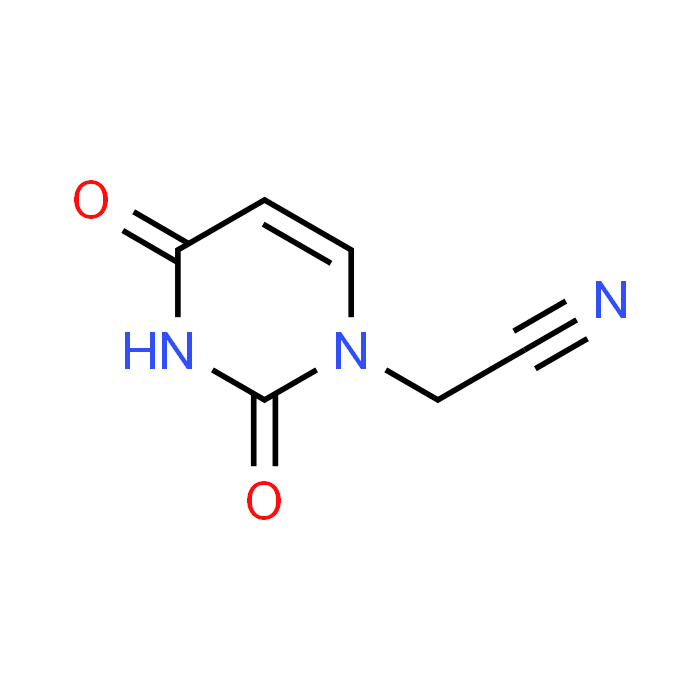 2-(2,4-Dioxo-1,2,3,4-tetrahydropyrimidin-1-yl)acetonitrile