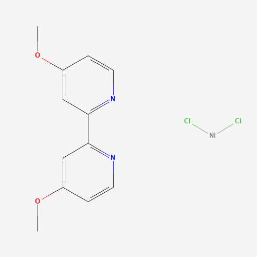 Dichloro(4,4'-dimethoxy-2,2'-bipyridine-κN1,κN1')-Nickel