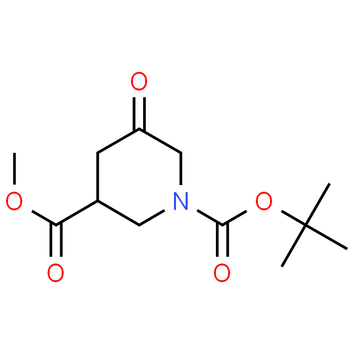 1-tert-Butyl 3-methyl 5-oxopiperidine-1,3-dicarboxylate