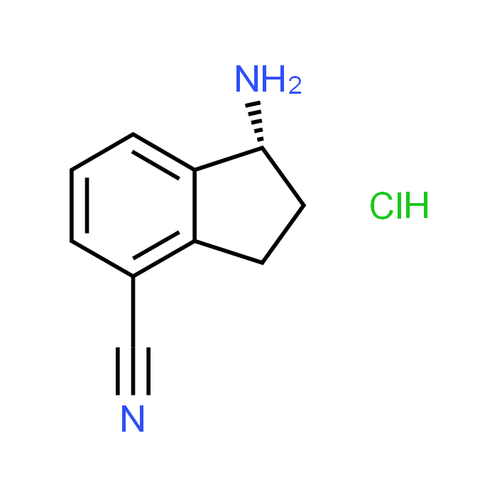 (R)-1-Amino-2,3-dihydro-1H-indene-4-carbonitrile hydrochloride
