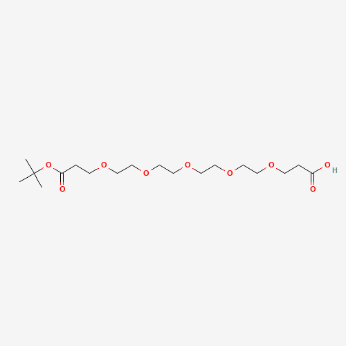 Acid-PEG5-C2-Boc