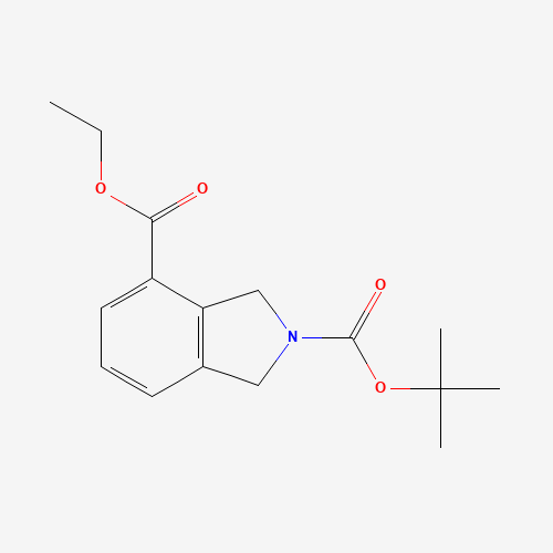 2-tert-Butyl 4-ethyl isoindoline-2,4-dicarboxylate