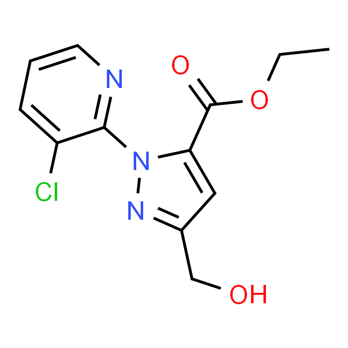 Ethyl 1-(3-chloropyridin-2-yl)-3-(hydroxymethyl)-1H-pyrazole-5-carboxylate
