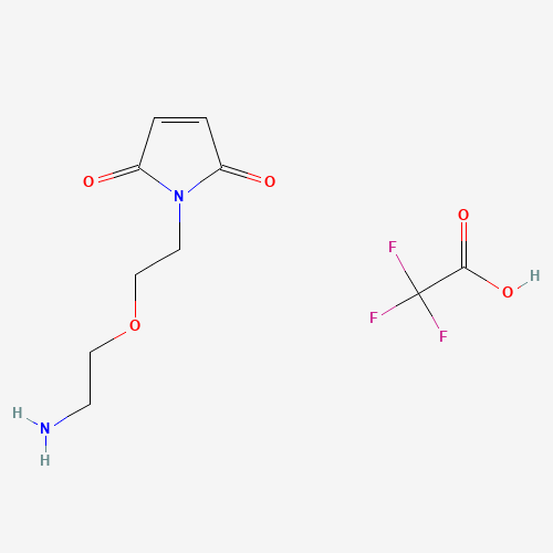 1-(2-(2-Aminoethoxy)ethyl)-1H-pyrrole-2,5-dione 2,2,2-trifluoroacetate