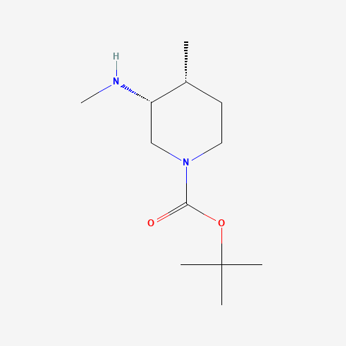 (3R,4R)-tert-Butyl 4-methyl-3-(methylamino)piperidine-1-carboxylate