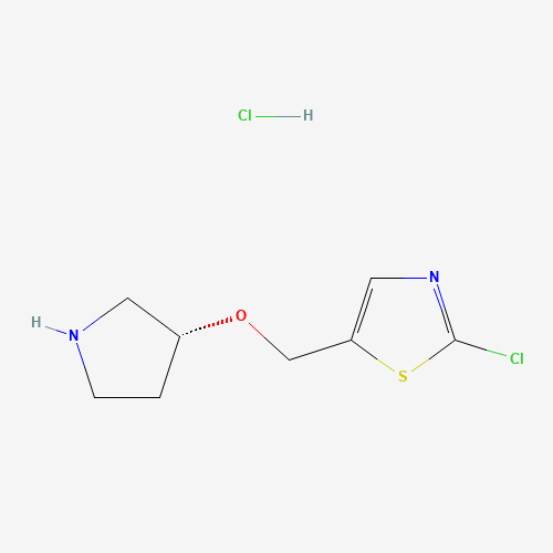 (R)-2-Chloro-5-((pyrrolidin-3-yloxy)methyl)thiazole hydrochloride