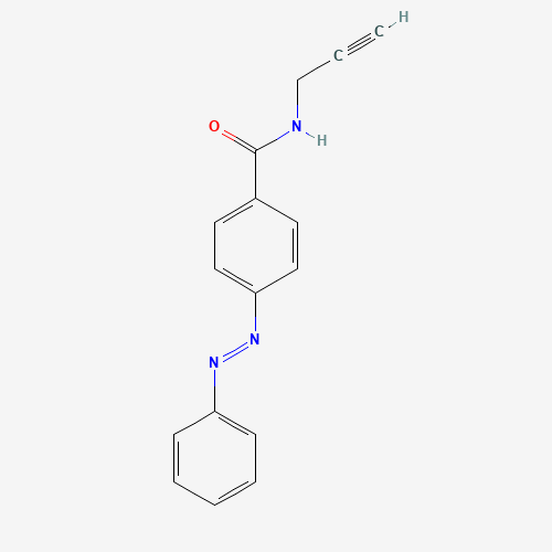 4-(Phenyldiazenyl)-N-(prop-2-yn-1-yl)benzamide