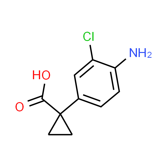1-(4-Amino-3-chlorophenyl)cyclopropanecarboxylic acid