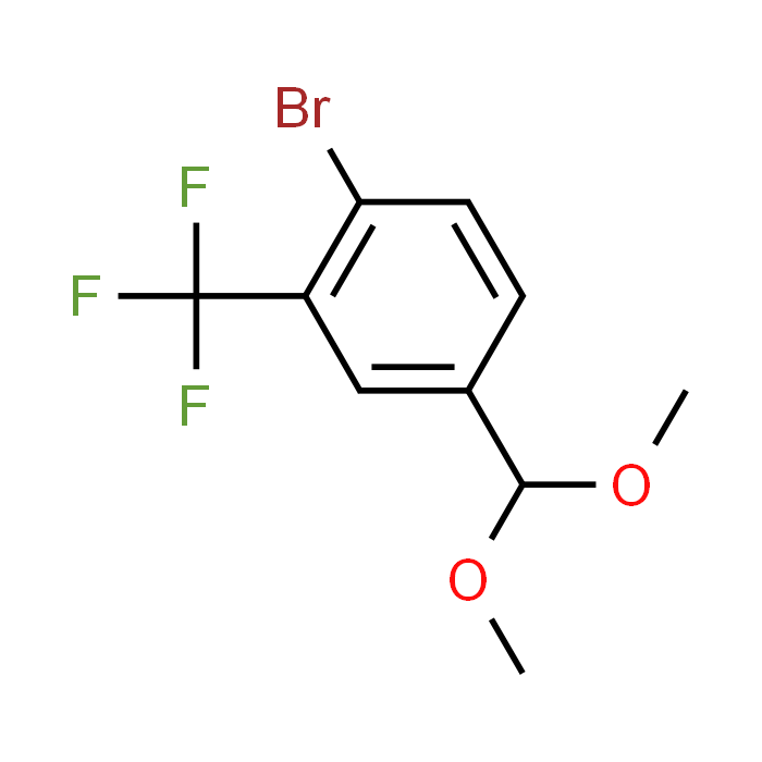 1-Bromo-4-(dimethoxymethyl)-2-(trifluoromethyl)benzene