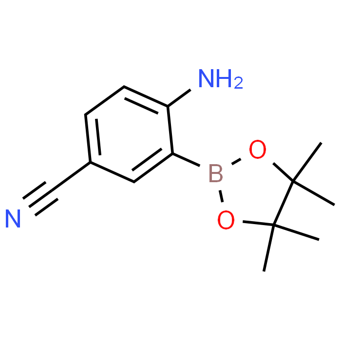 4-Amino-3-(4,4,5,5-tetramethyl-1,3,2-dioxaborolan-2-yl)benzonitrile