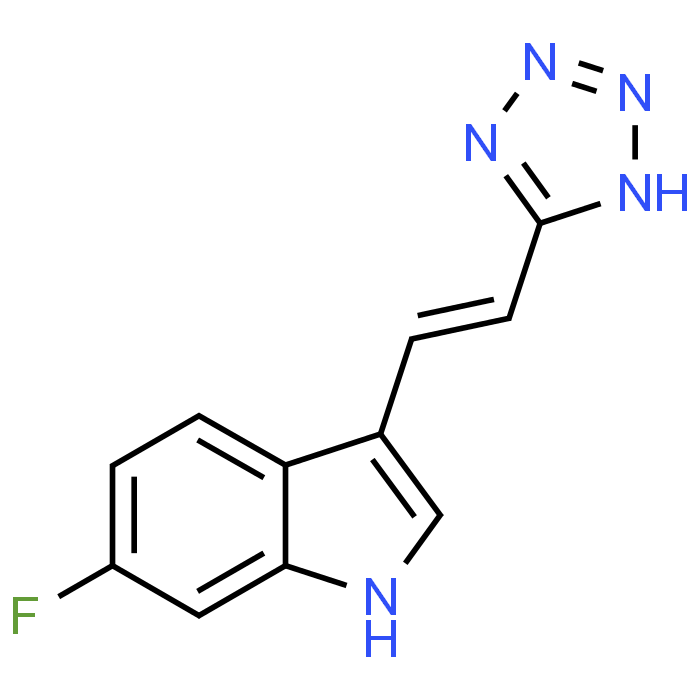 (E)-3-(2-(1H-Tetrazol-5-yl)vinyl)-6-fluoro-1H-indole