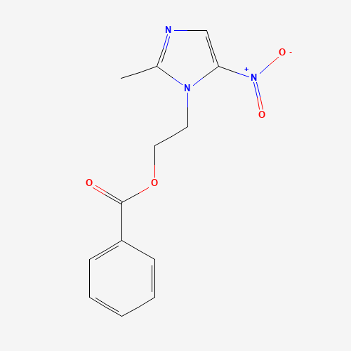 2-(2-Methyl-5-nitro-1H-imidazol-1-yl)ethyl Benzoate