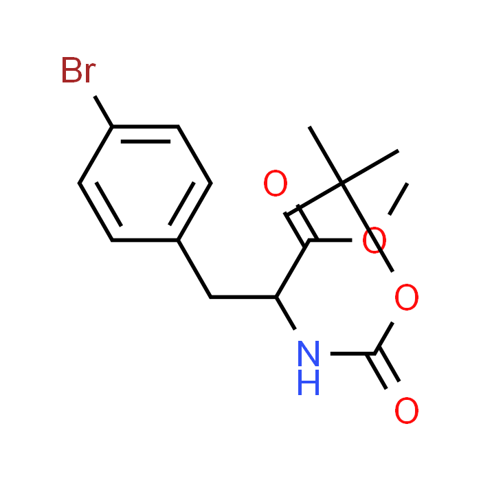 Methyl 3-(4-bromophenyl)-2-((tert-butoxycarbonyl)amino)propanoate