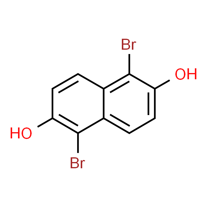 1,5-Dibromonaphthalene-2,6-diol