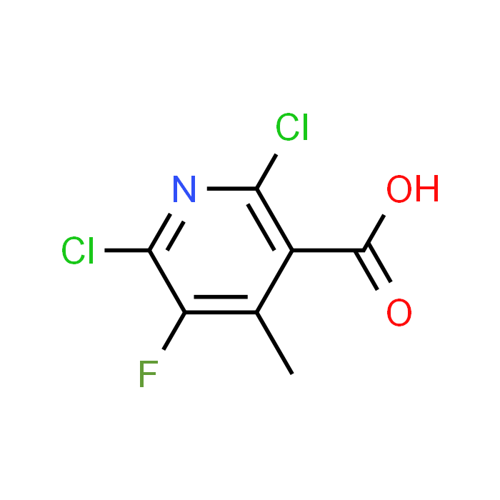2,6-Dichloro-5-fluoro-4-methylnicotinic acid