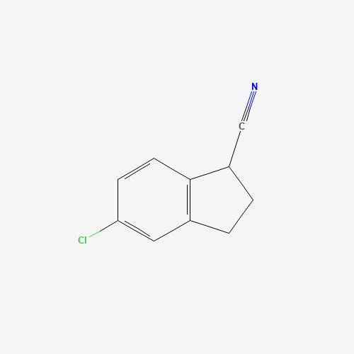 5-Chloro-2,3-dihydro-1H-indene-1-carbonitrile