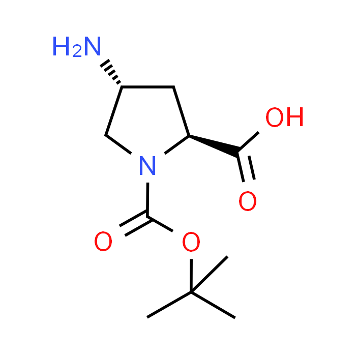 (2S,4R)-4-Amino-1-(tert-butoxycarbonyl)pyrrolidine-2-carboxylic acid