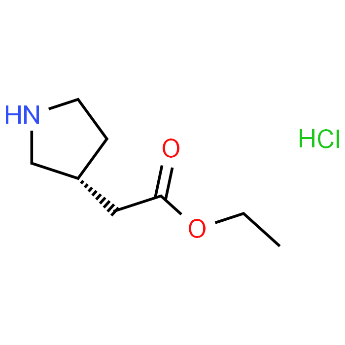 Ethyl (R)-2-(pyrrolidin-3-yl)acetate hydrochloride