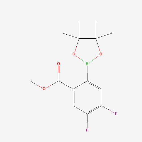 Methyl 4,5-difluoro-2-(4,4,5,5-tetramethyl-1,3,2-dioxaborolan-2-yl)benzoate