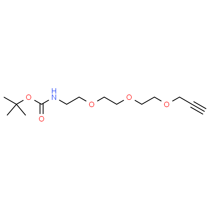 tert-Butyl (2-(2-(2-(prop-2-yn-1-yloxy)ethoxy)ethoxy)ethyl)carbamate