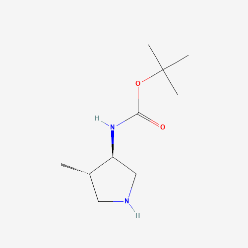 tert-Butyl ((3R,4S)-4-methylpyrrolidin-3-yl)carbamate