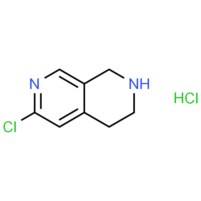 6-Chloro-1,2,3,4-tetrahydro-2,7-naphthyridine hydrochloride