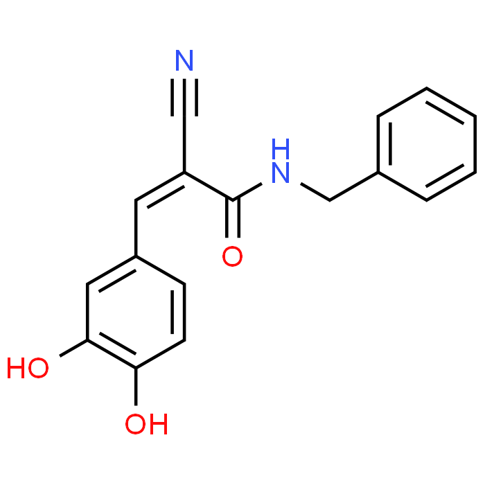(E)-N-Benzyl-2-cyano-3-(3,4-dihydroxyphenyl)acrylamide