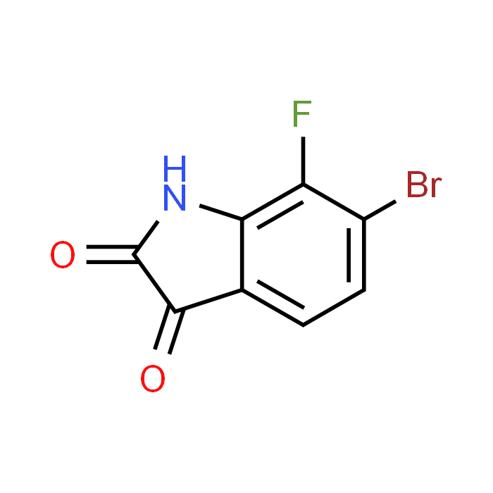 6-Bromo-7-fluoroindoline-2,3-dione
