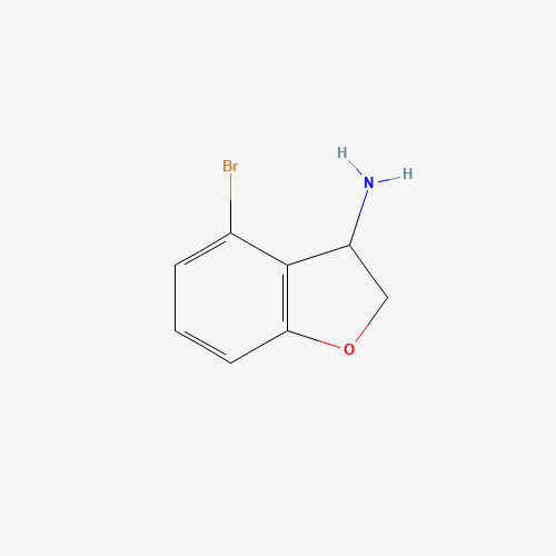 4-Bromo-2,3-dihydrobenzofuran-3-amine