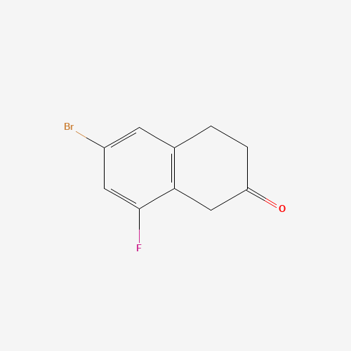 6-Bromo-8-fluoro-3,4-dihydronaphthalen-2(1H)-one