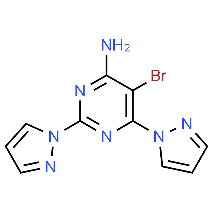 5-Bromo-2,6-di(1H-pyrazol-1-yl)pyrimidin-4-amine