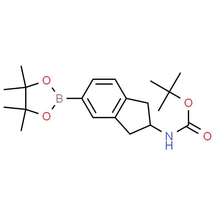 tert-Butyl (5-(4,4,5,5-tetramethyl-1,3,2-dioxaborolan-2-yl)-2,3-dihydro-1H-inden-2-yl)carbamate