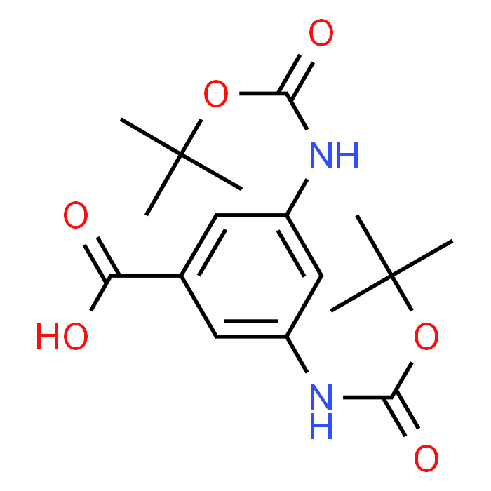 3,5-Bis((tert-butoxycarbonyl)amino)benzoic acid