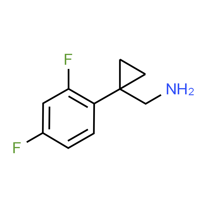 (1-(2,4-Difluorophenyl)cyclopropyl)methanamine