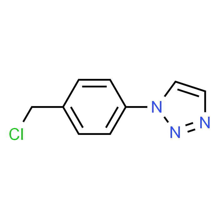 1-(4-(Chloromethyl)phenyl)-1H-1,2,3-triazole
