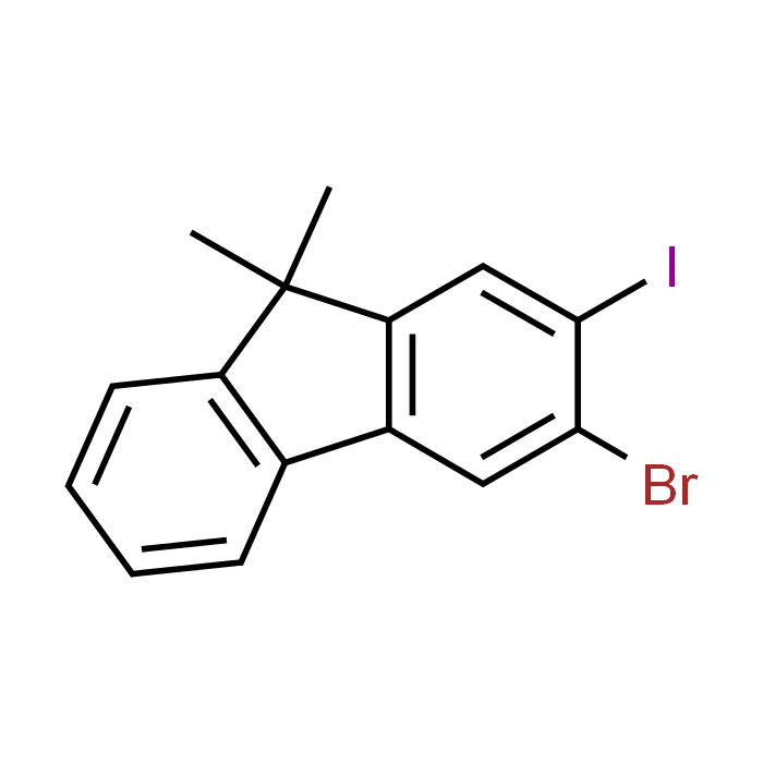 3-Bromo-2-iodo-9,9-dimethyl-9H-fluorene