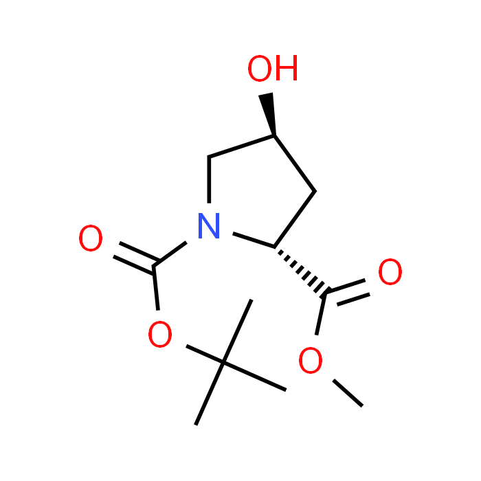 (2R,4S)-1-tert-Butyl 2-methyl 4-hydroxypyrrolidine-1,2-dicarboxylate